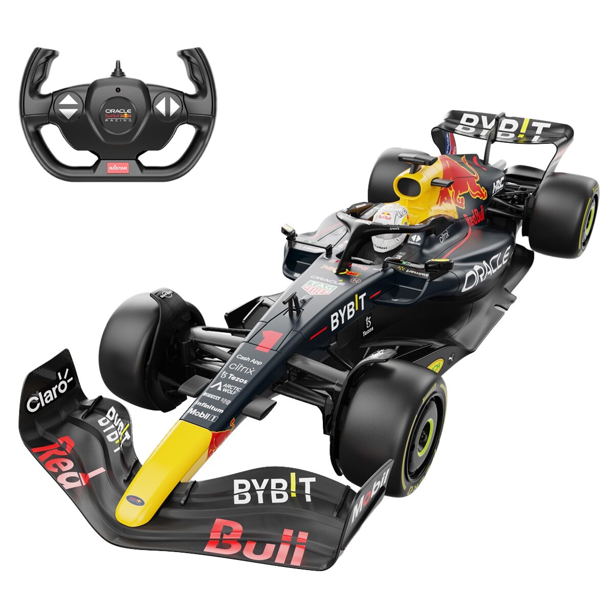 Rastar Masinuta cu telecomanda Oracle Red Bull Racing 1:12 Negru