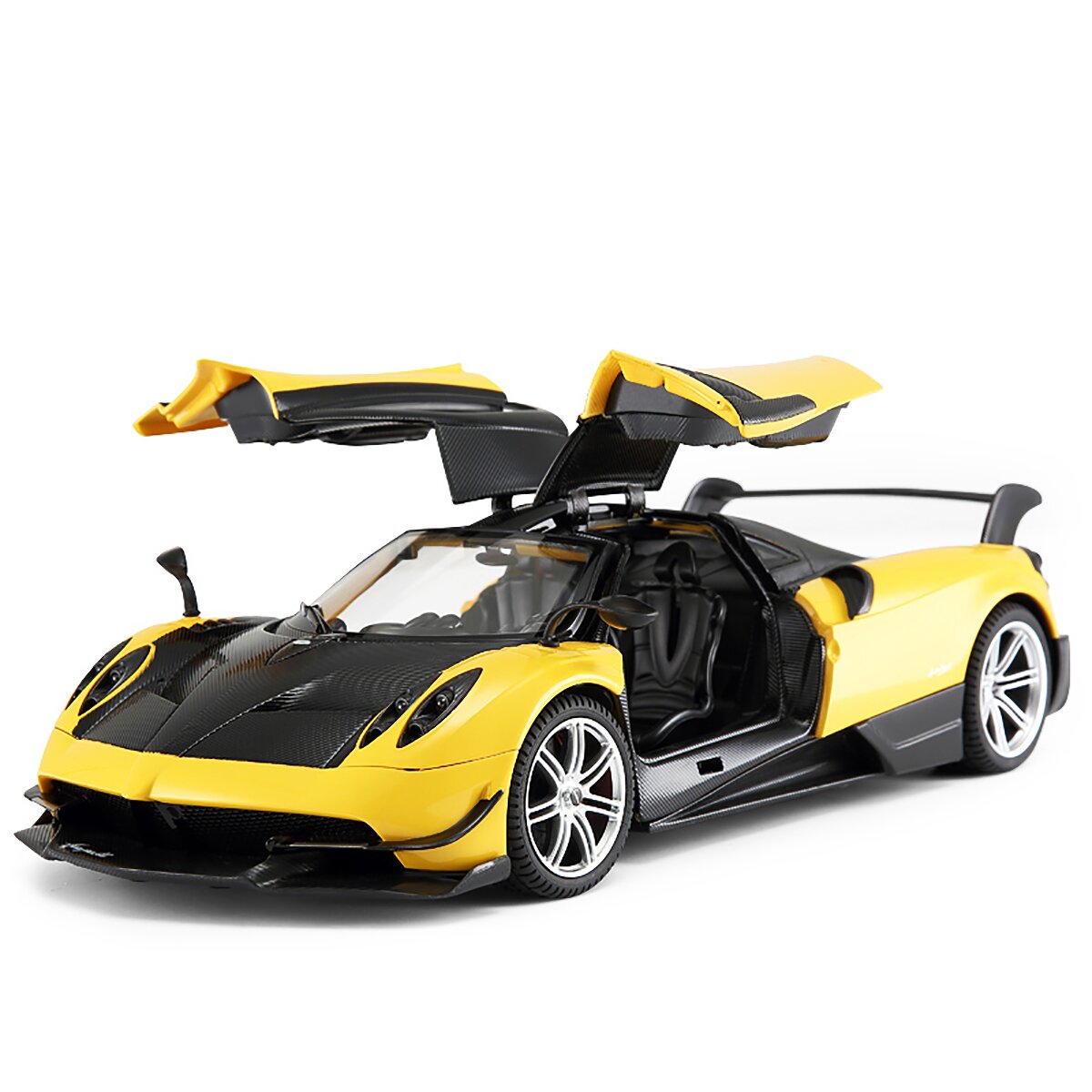Rastar Masinuta cu telecomanda Pagani Huayra BC Galben 1:14
