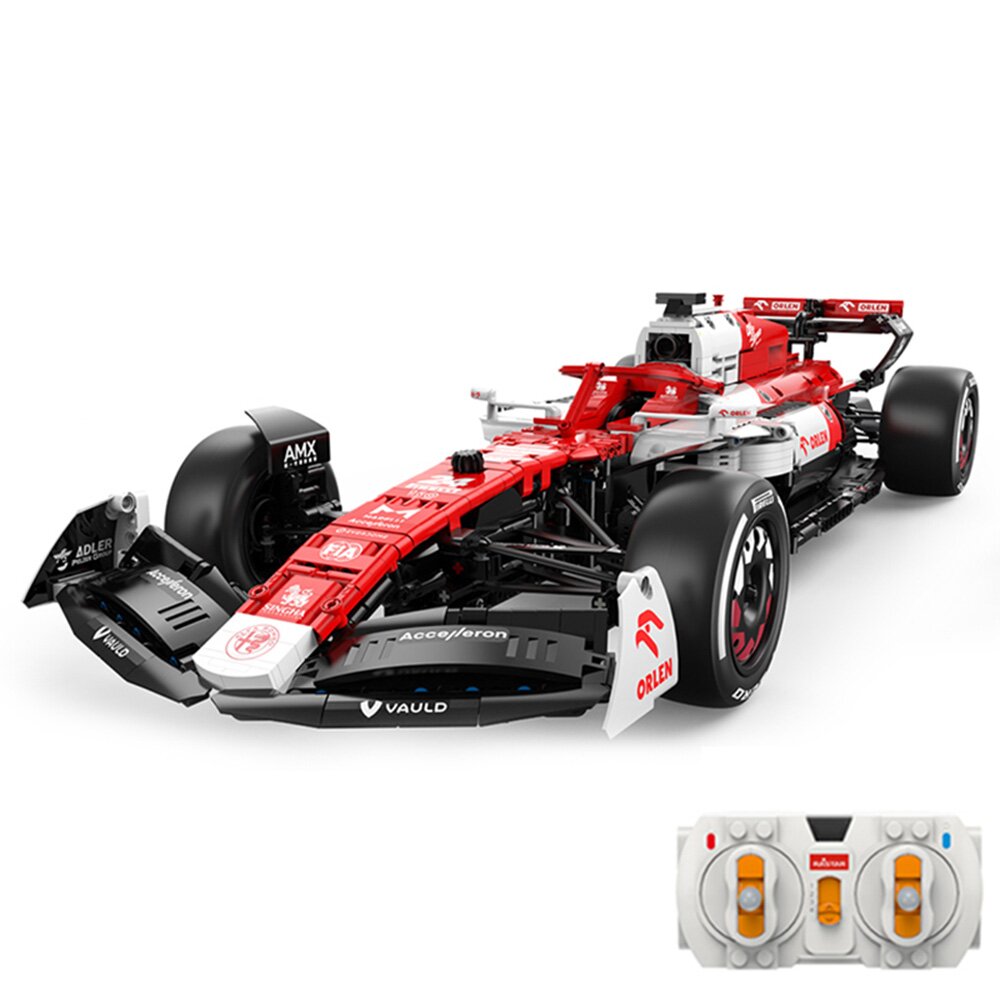 Rastar Set constructie masinuta cu telecomanda Alfa Romeo F1 C42 1:8 2261 piese