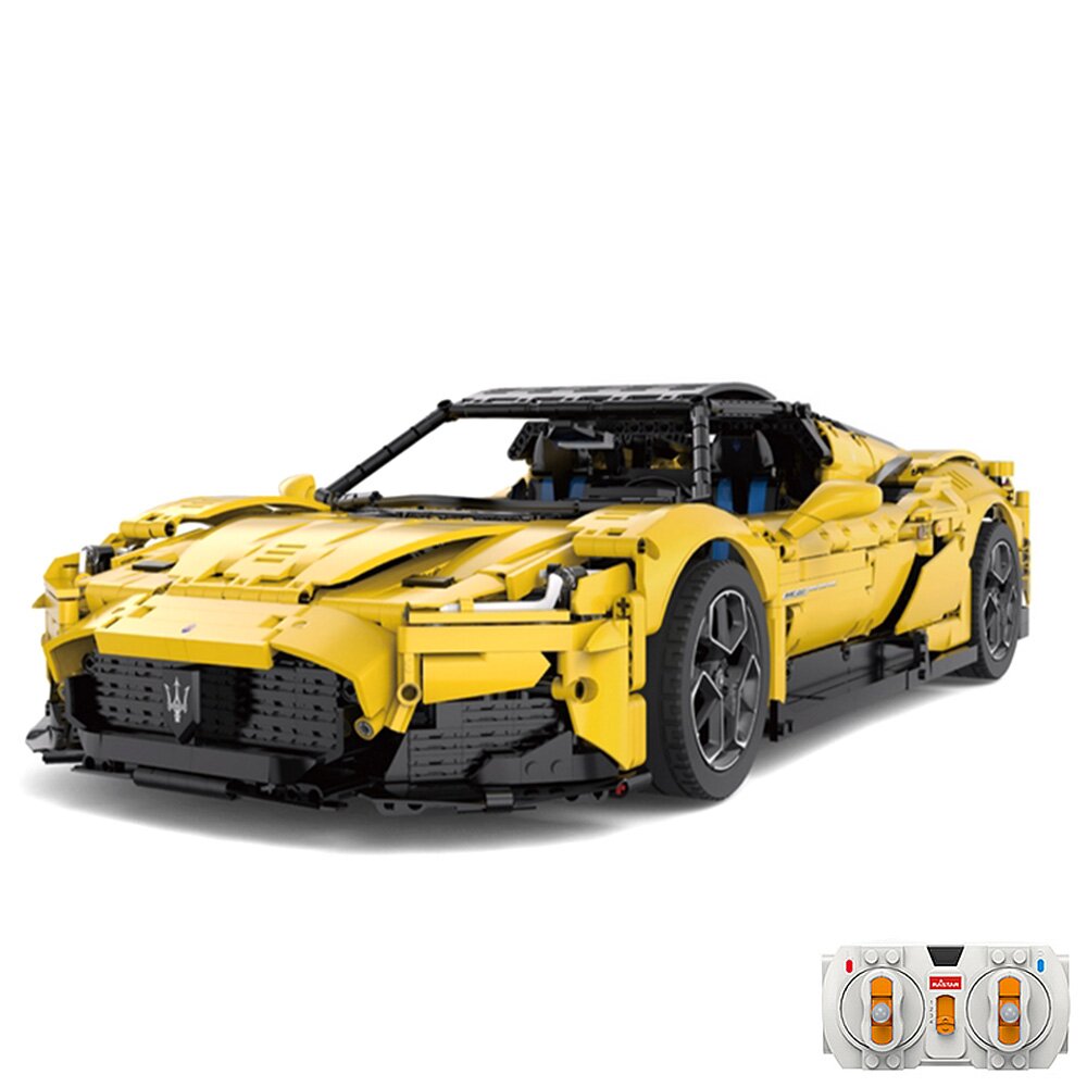 Rastar Set constructie masinuta cu telecomanda Maserati Mc20 1:8 3466 piese