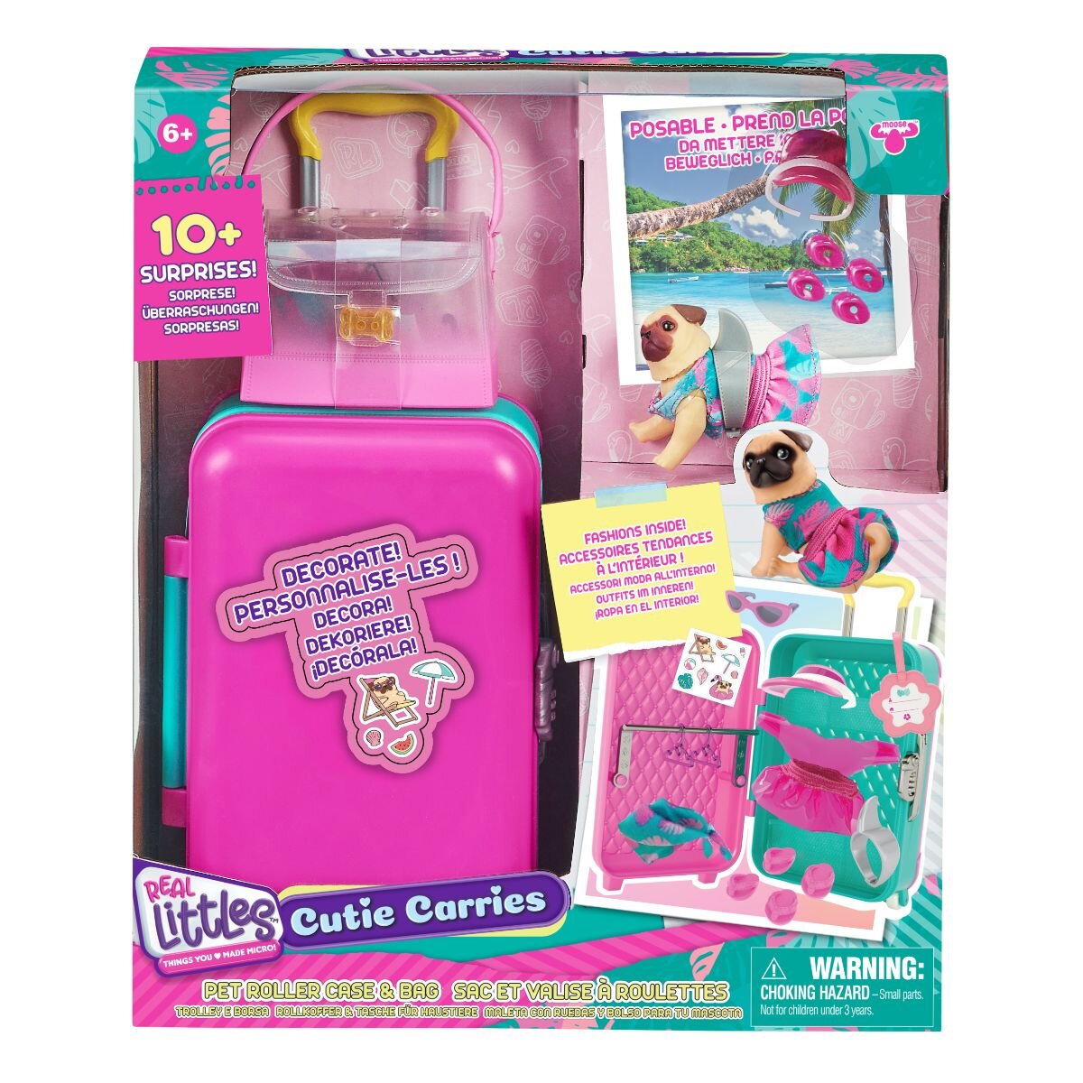 Real Littles Set mini valiza si mini catelus S5