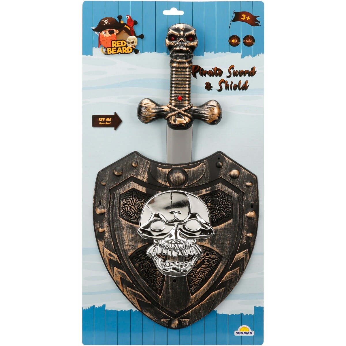 Red Beard Set pirati Red Berad