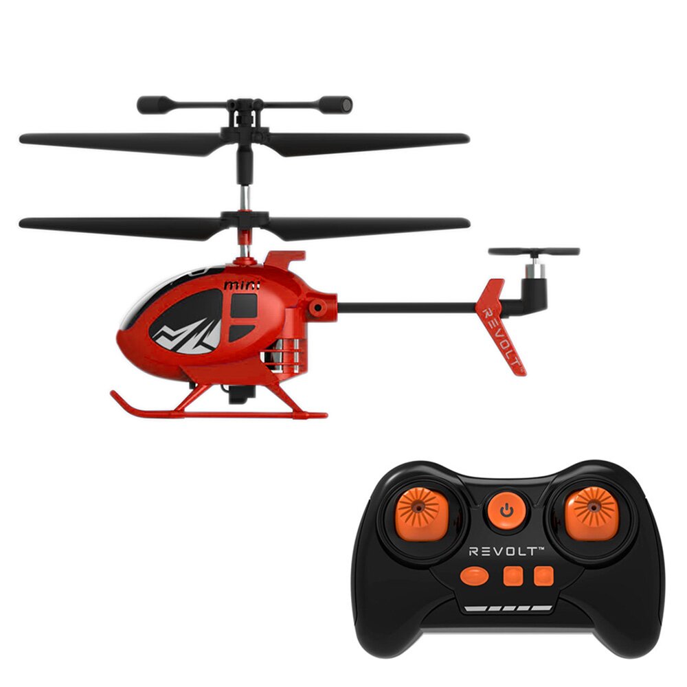Revolt Mini elicopter cu telecomanda S100 Rosu