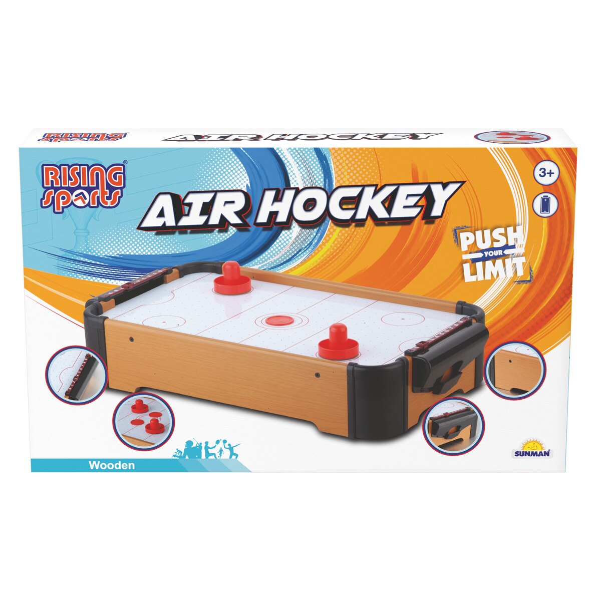 Rising Sports Masa Air Hockey din lemn 51 cm