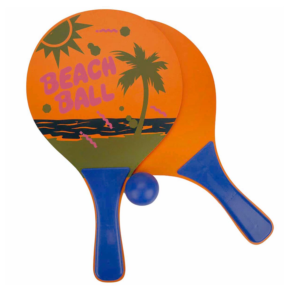 Rising Sports Set 2 palete Ping Pong si minge Portocaliu