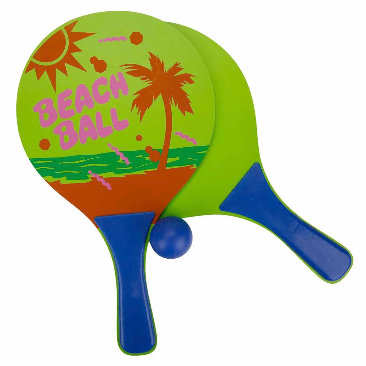 Rising Sports Set 2 palete Ping Pong si minge Verde