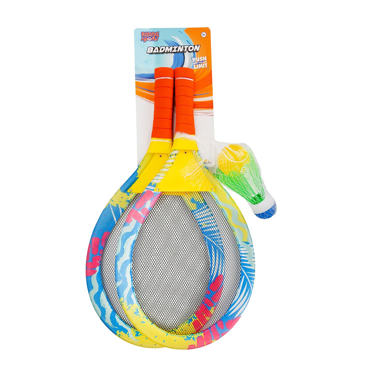 Rising Sports Set 2 rachete badminton minge si fluturas
