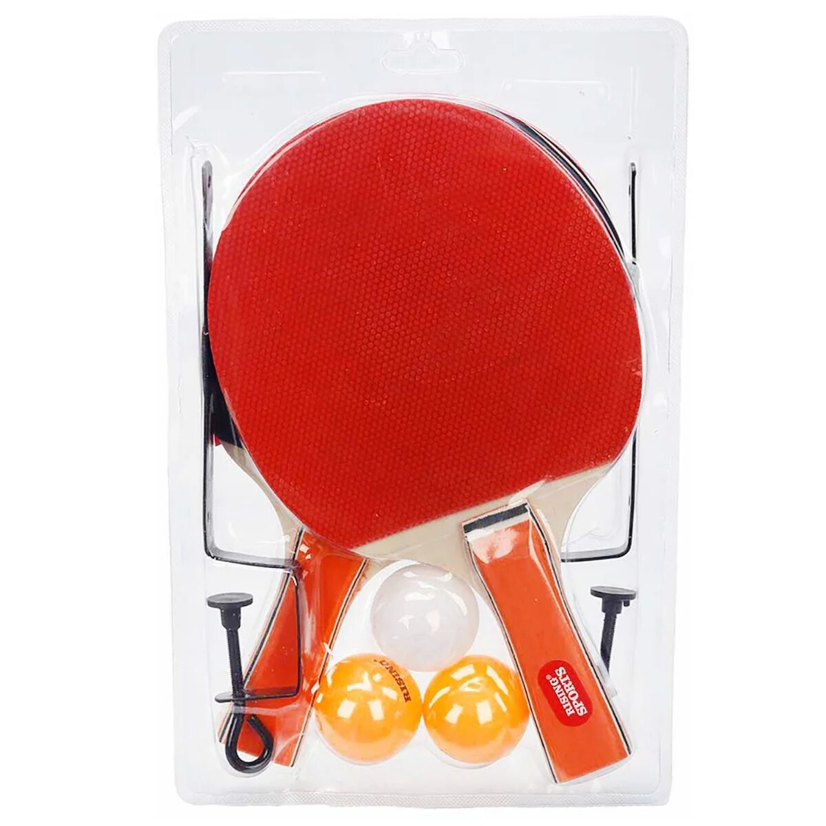 Rising Sports Set Tenis de masa cu 2 palete mingi si fileu