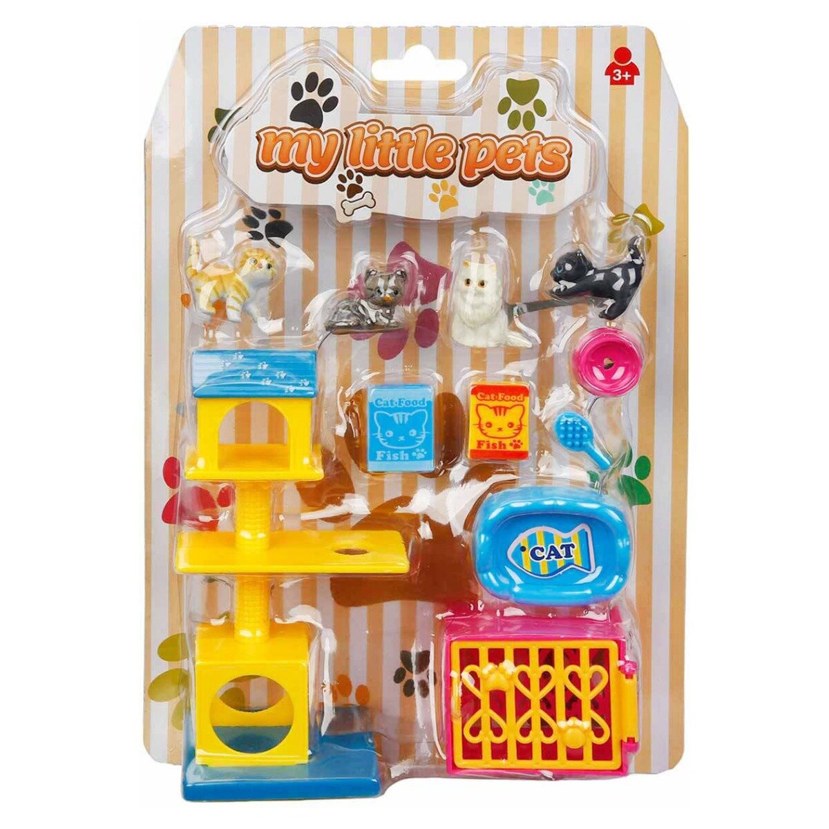 Rising Toys Set de joaca mini animalute de companie Pisici