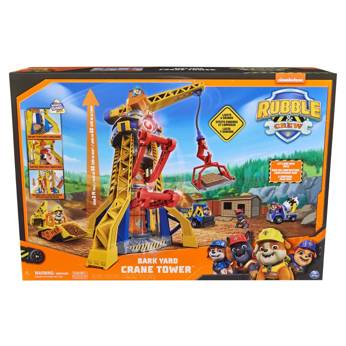 Rubble&Crew Set de joaca cu macara si figurina Crane Tower 6067494