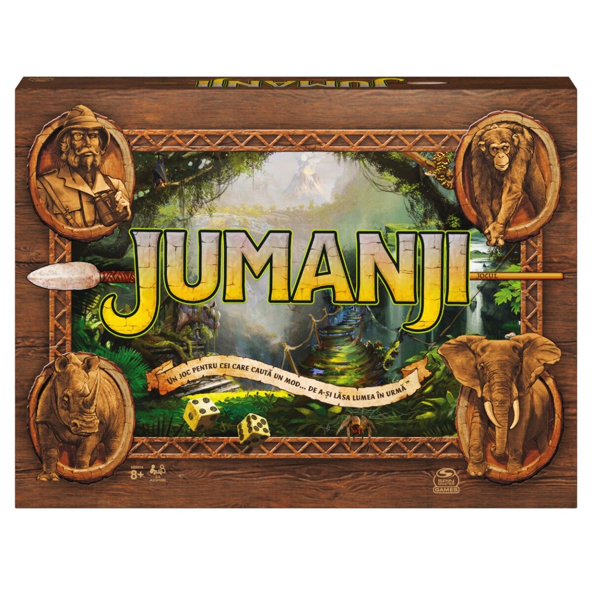 Rubiks Joc Jumanji cu zaruri