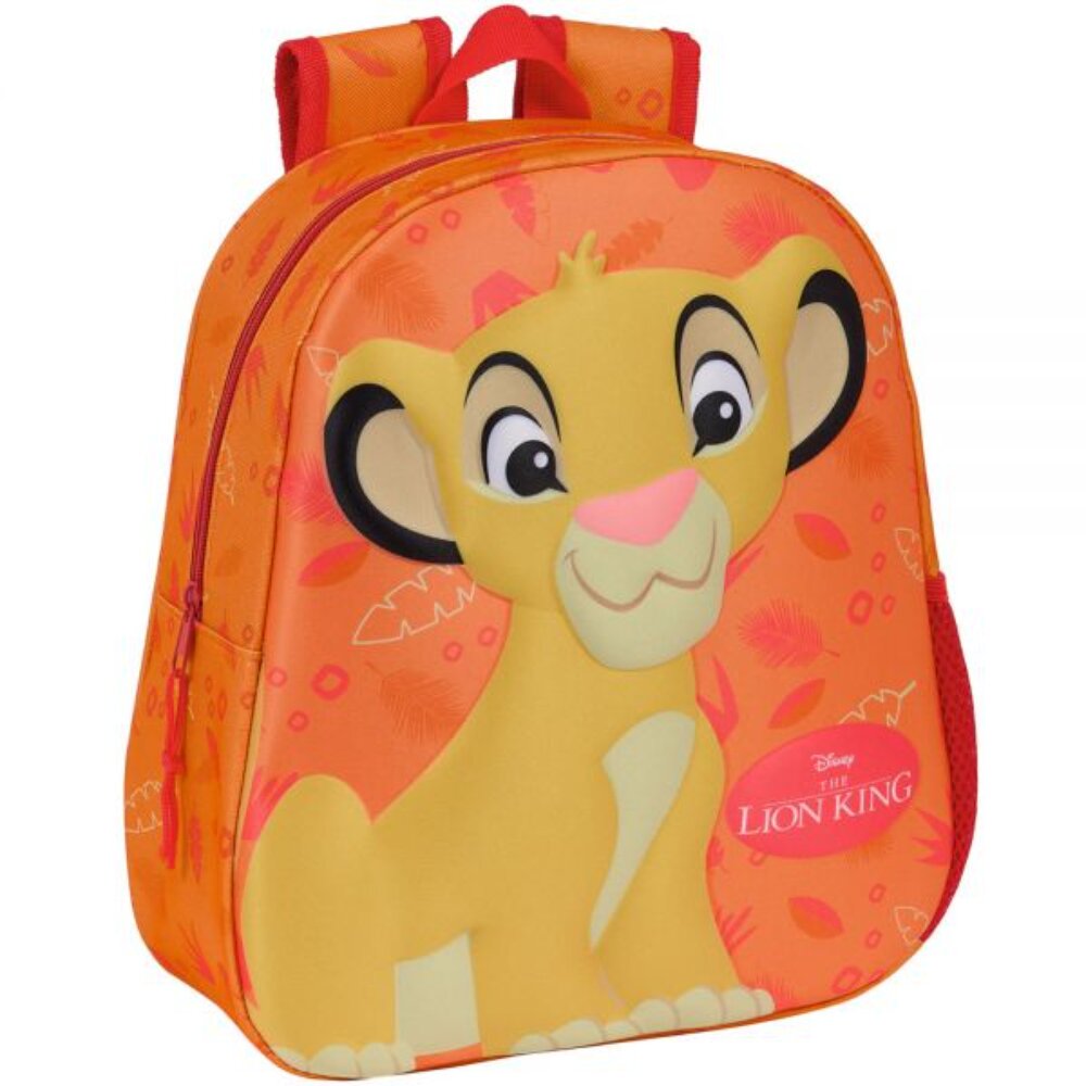 Safta Rucsac 3D Lion King 27 x 33 x 10 cm