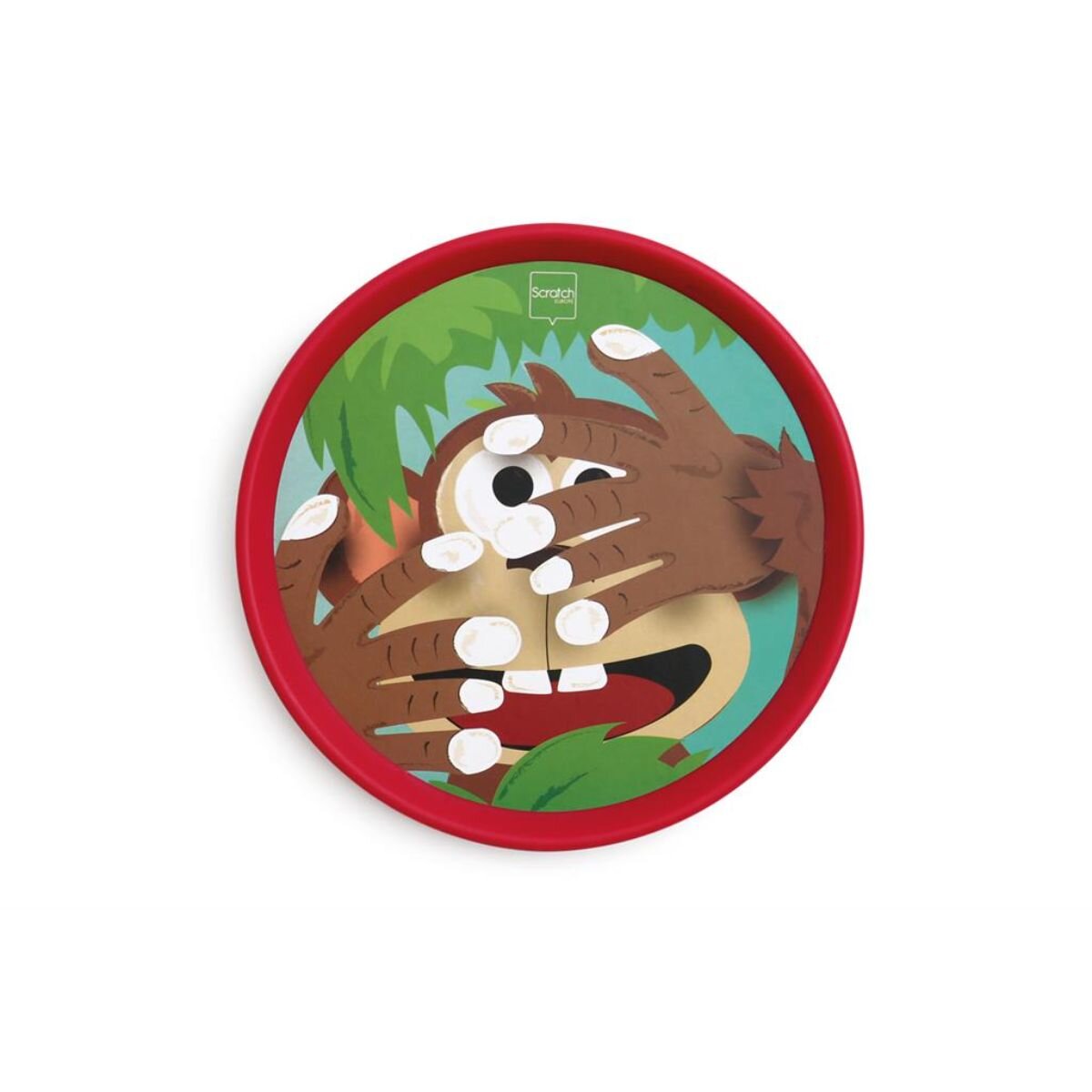 Scratch Joc magnetic de aruncare Maimuta amuzanta