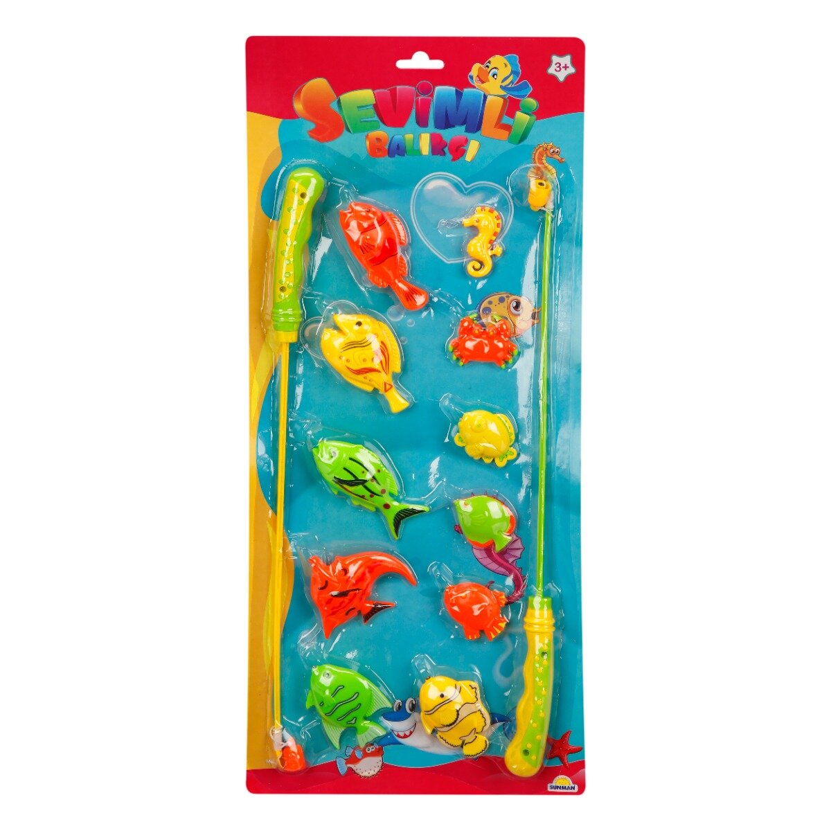Sevimli Set 2 undite de pescuit cu accesorii