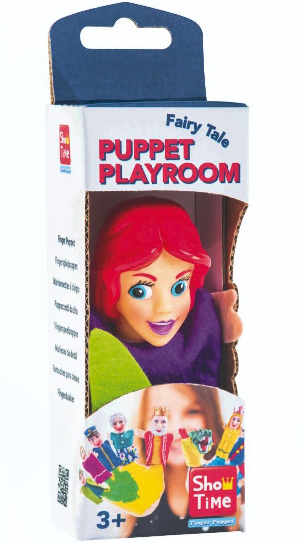 Show Time Papusa pentru teatru Finger Puppet Playroom