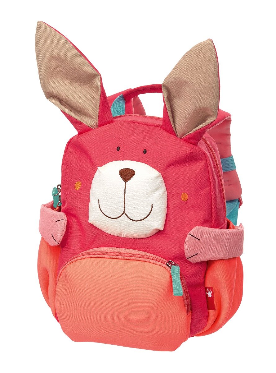 sigikid Rucsac pentru copii Iepuras cu labe si urechi 3D