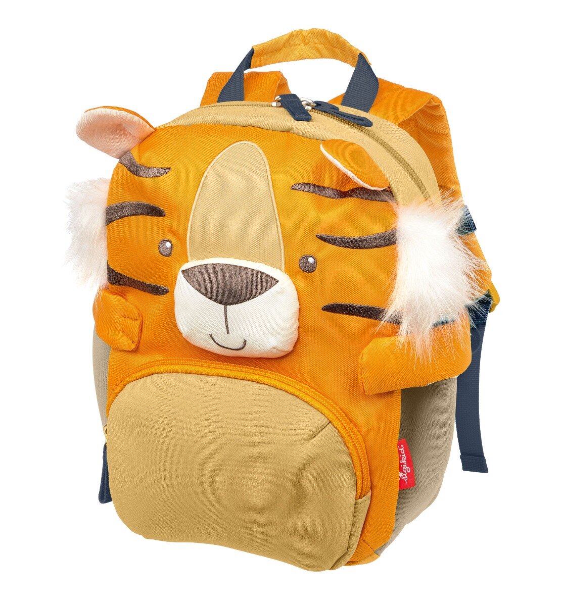 sigikid Rucsac pentru copii Tigru cu labe si urechi 3D