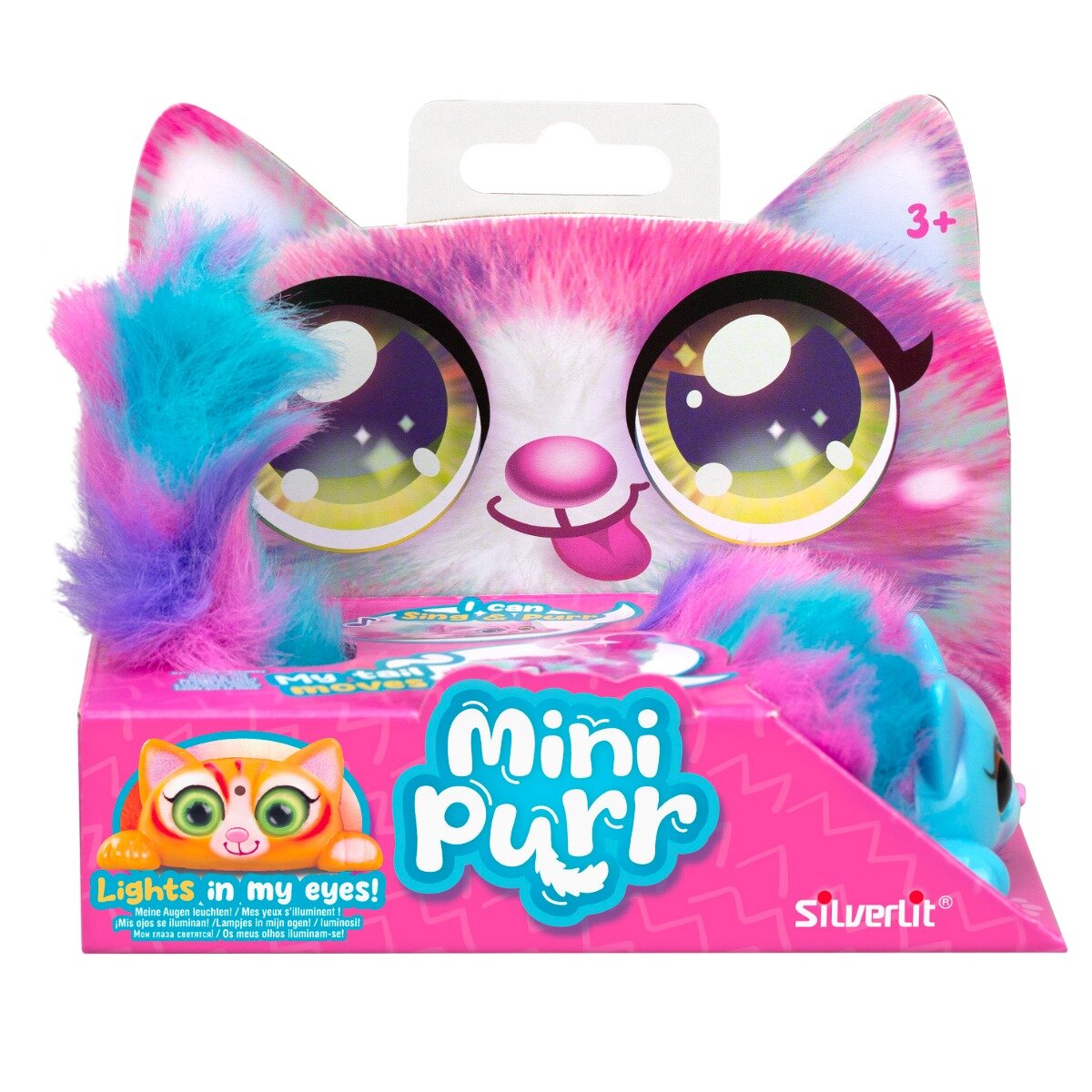 Silverlit Jucarie de plus interactiva Pisicuta Mini Purs