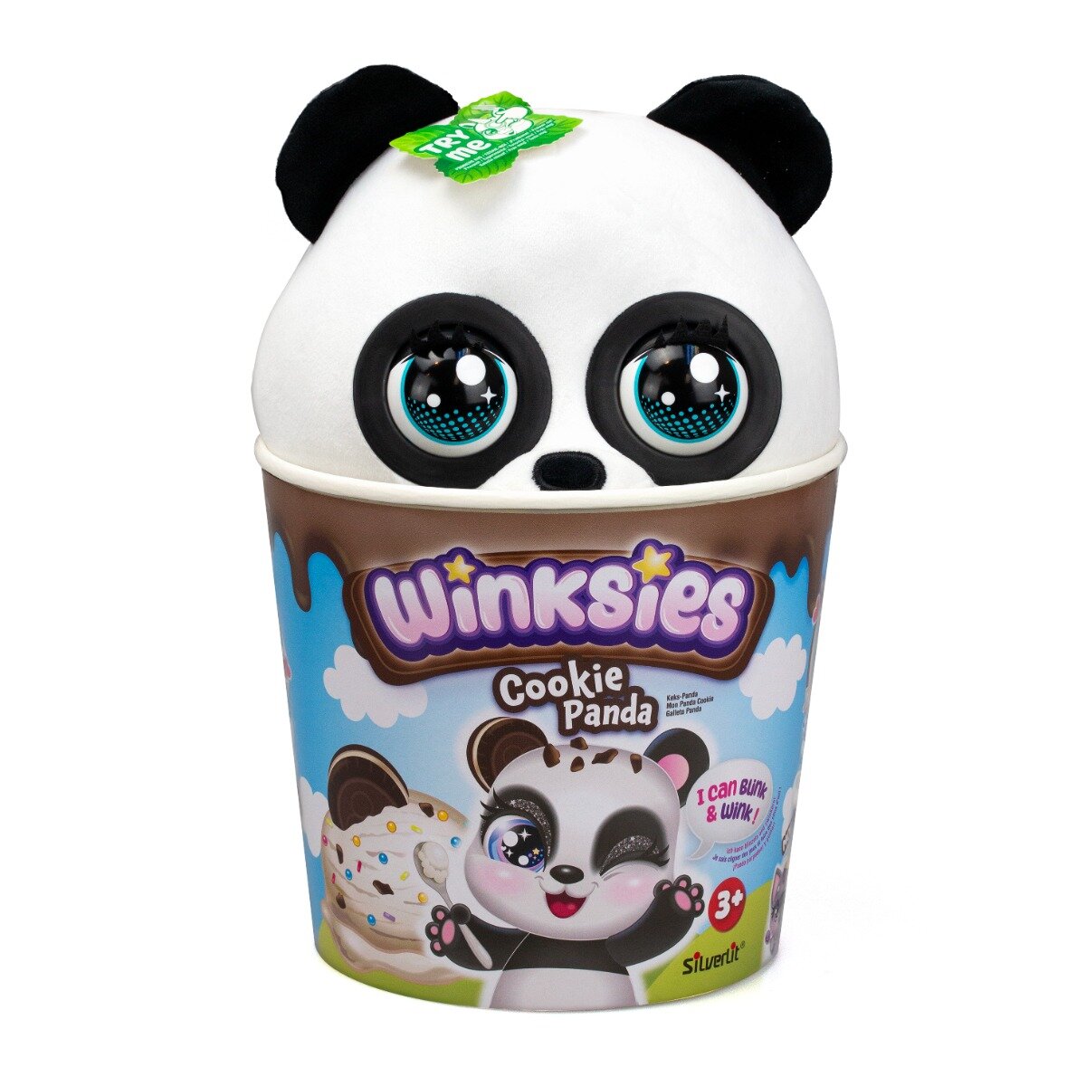 Silverlit Jucarie de plus interactiva Winkies Cookie Panda