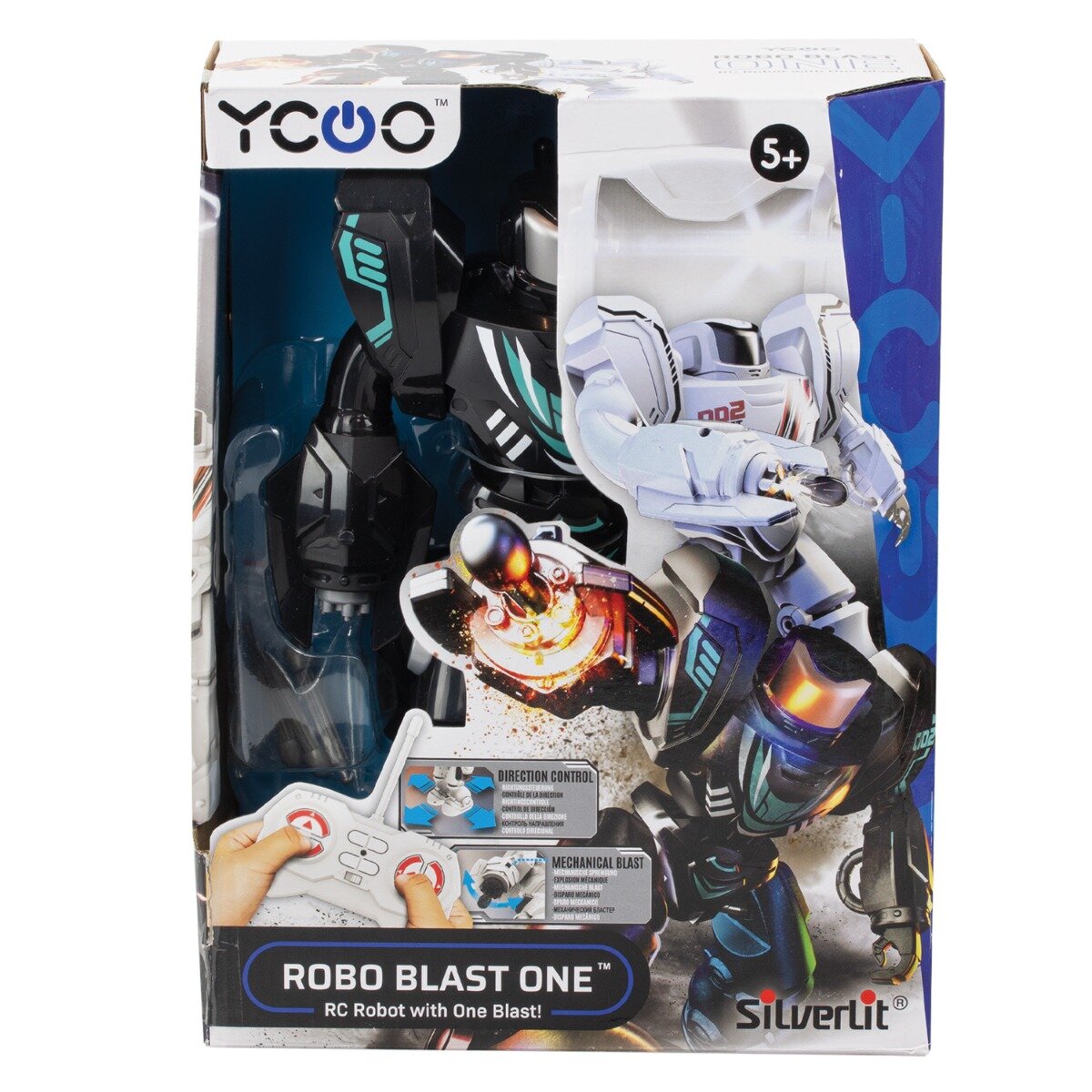 Silverlit Robot cu telecomanda Robo Blast One Negru
