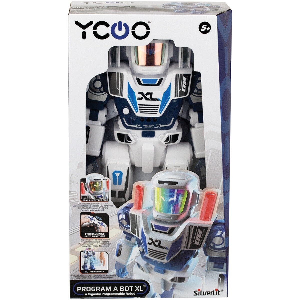 Silverlit Robot interactiv cu telecomanda Ycoo Program A Bot XL