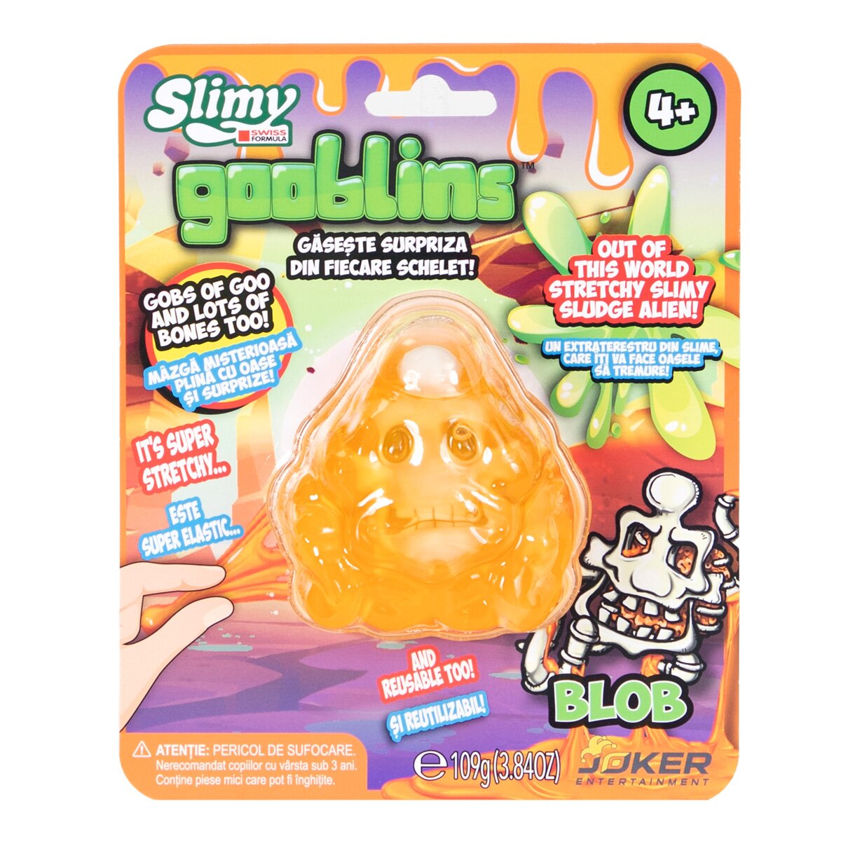 Slimy Slime cu surprize Gooblins