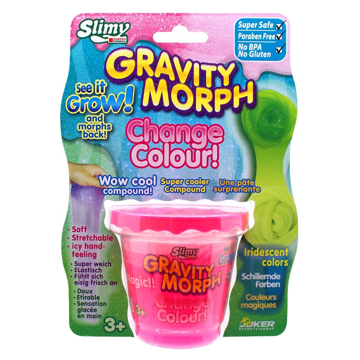 Slimy Slime Gravity Morph Color Change 160 g
