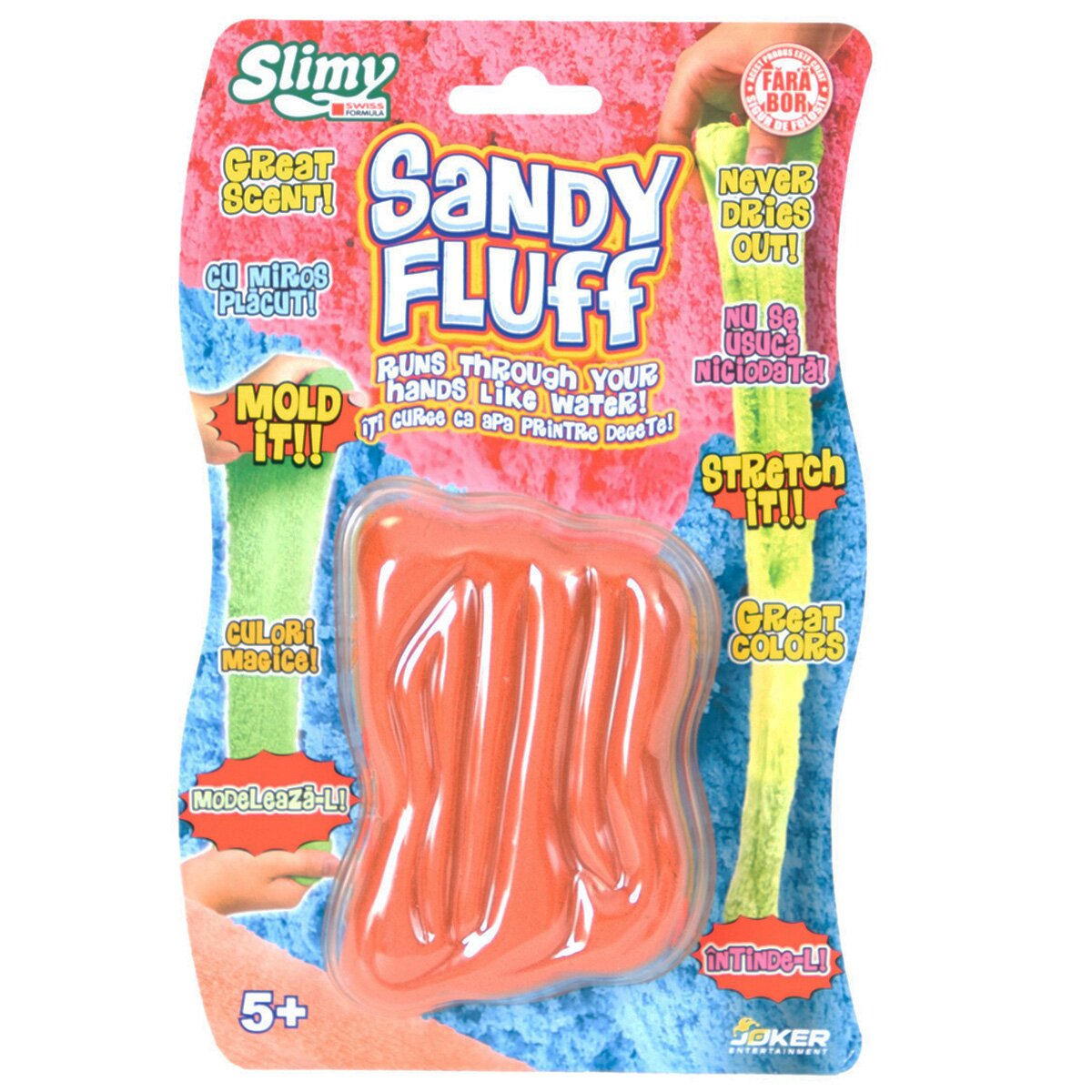 Slimy Slime parfumat Sandy Fluff