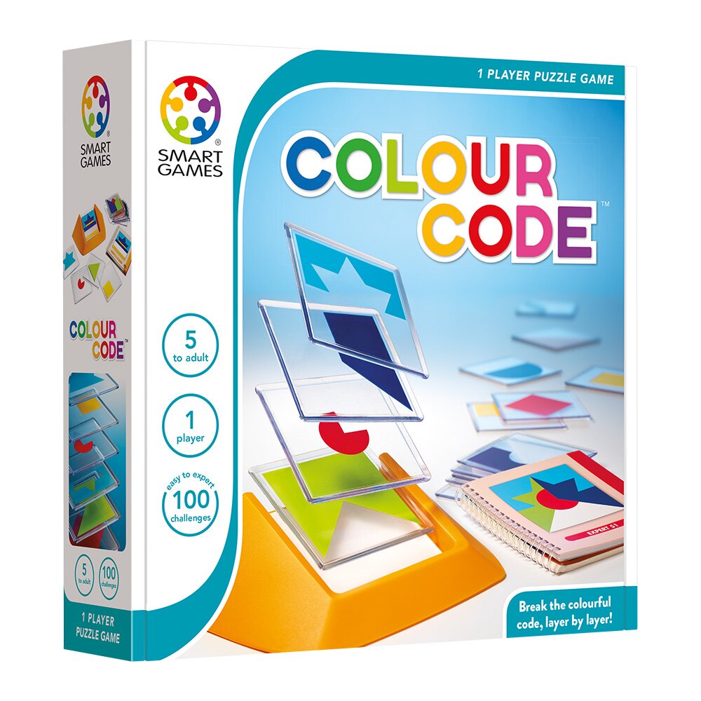Smart Games Joc de logica cu 100 de provocari Colour Code