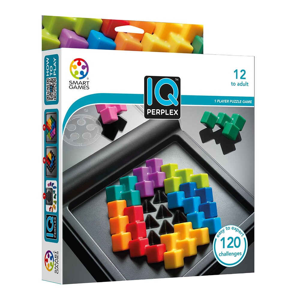 Smart Games Joc de logica cu 120 de provocari IQ Perplex