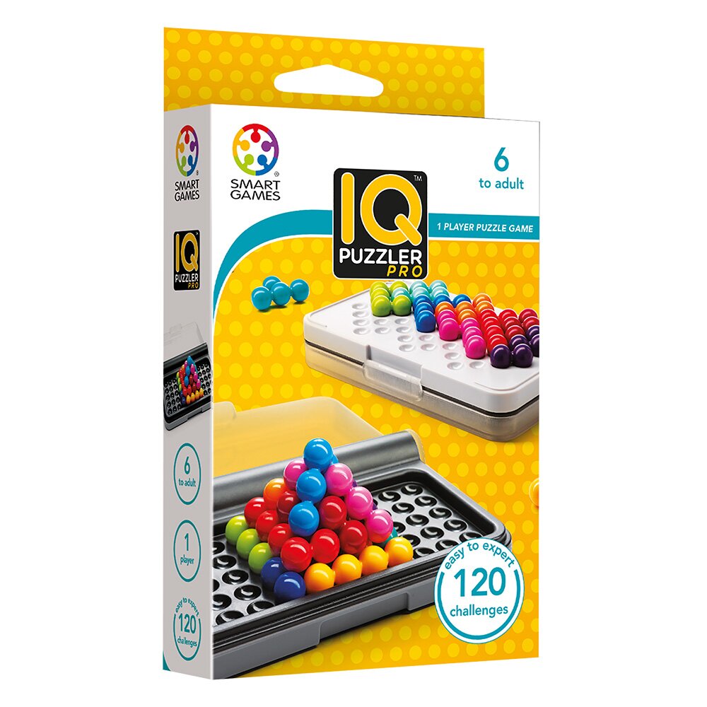 Smart Games Joc de logica cu 120 de provocari IQ Puzzler Pro
