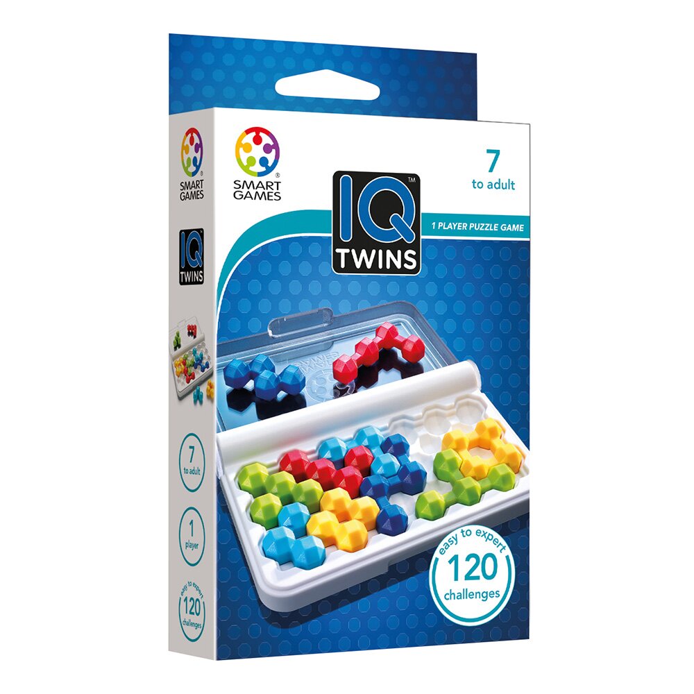 Smart Games Joc de logica cu 120 de provocari IQ Twins
