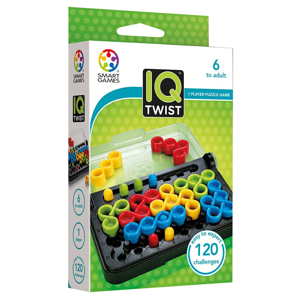 Smart Games Joc de logica cu 120 de provocari IQ Twist