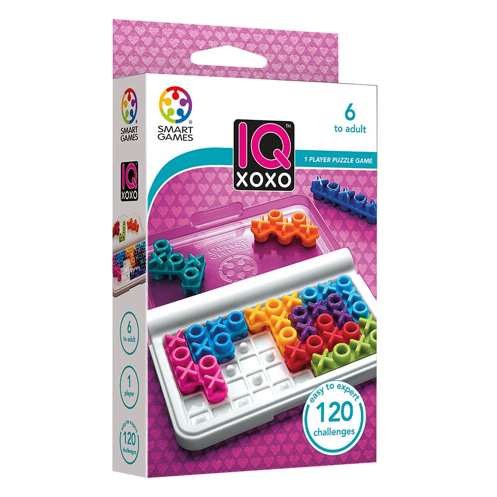Smart Games Joc de logica cu 120 de provocari IQ Xoxo
