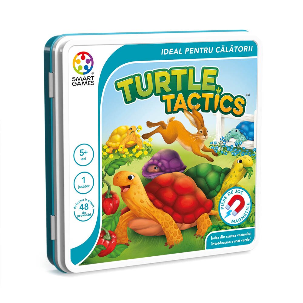 Smart Games Joc de logica cu 48 de provocari Turtle Tactics