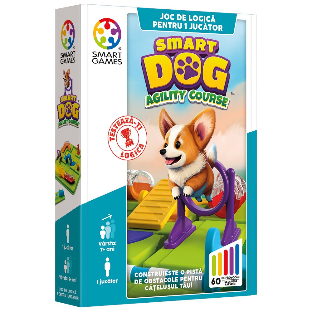 Smart Games Joc de logica cu 60 de provocari Smart Dog