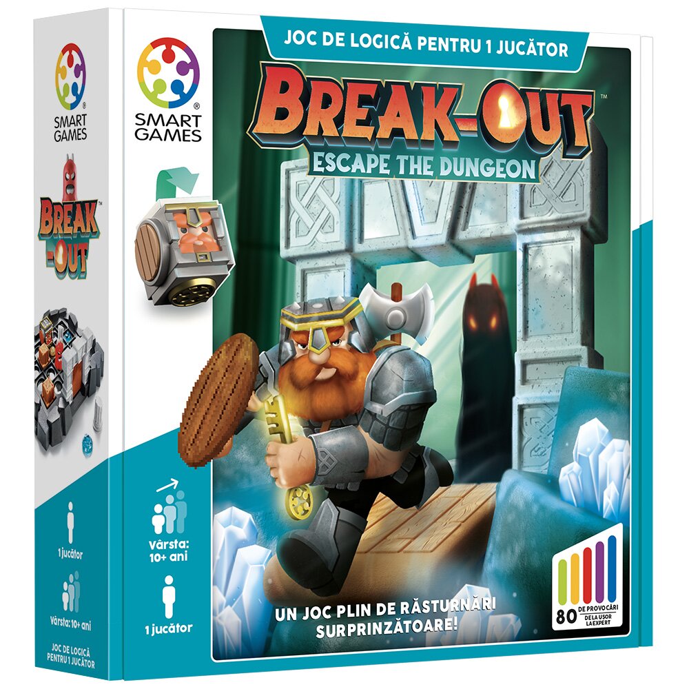 Smart Games Joc de logica cu 80 de provocari Break-Out