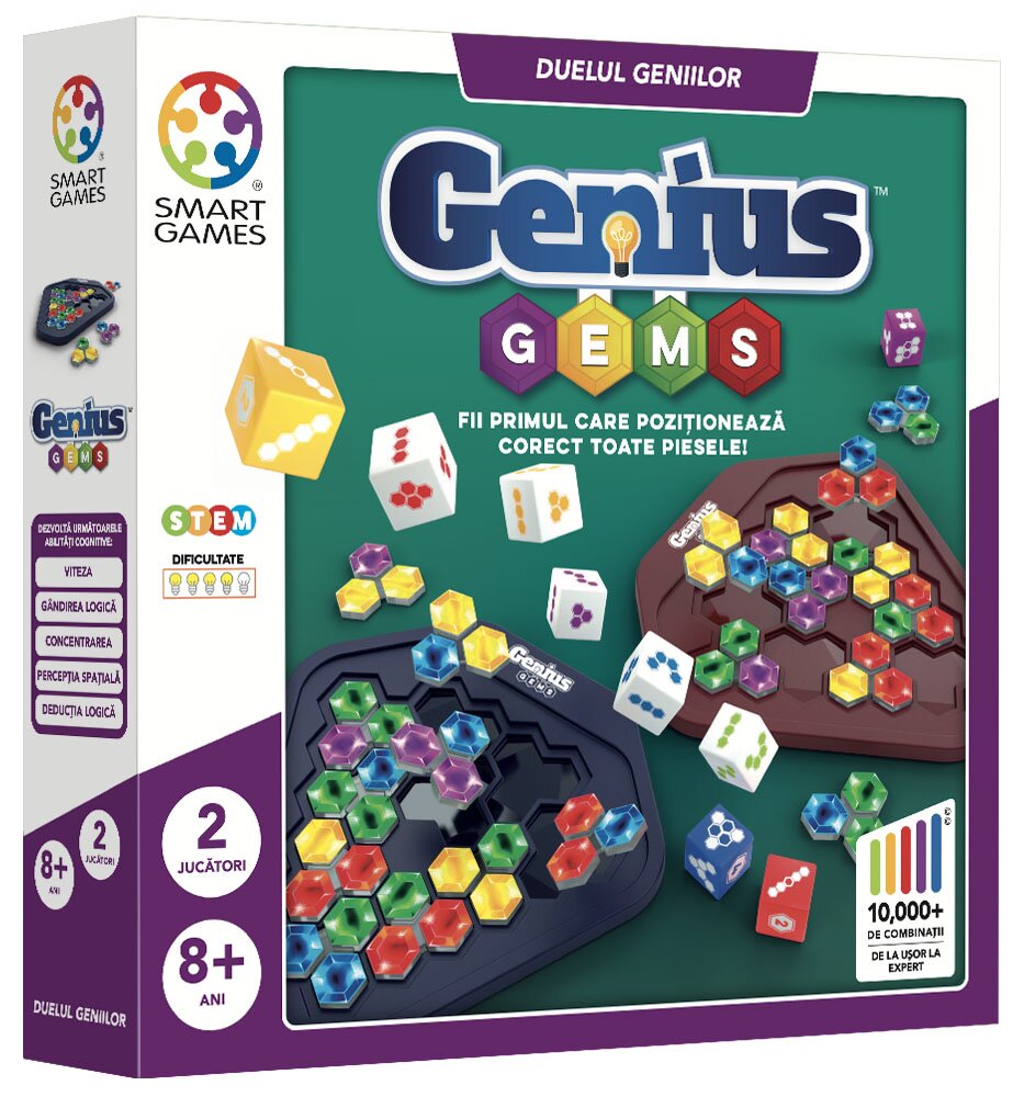 Smart Games Joc de logica Genius Gems