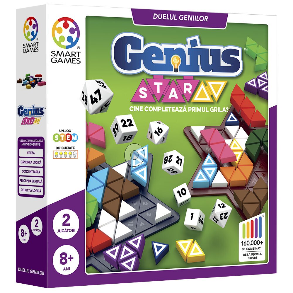 Smart Games Joc de logica Genius Star Editie lb. romana