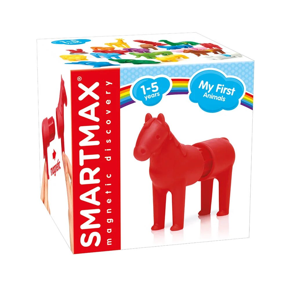 Smart Max Joc magnetic My First Safari Animals Calul 3 piese