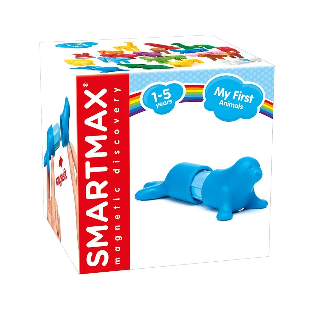 Smart Max Joc magnetic My First Safari Animals Foca 3 piese
