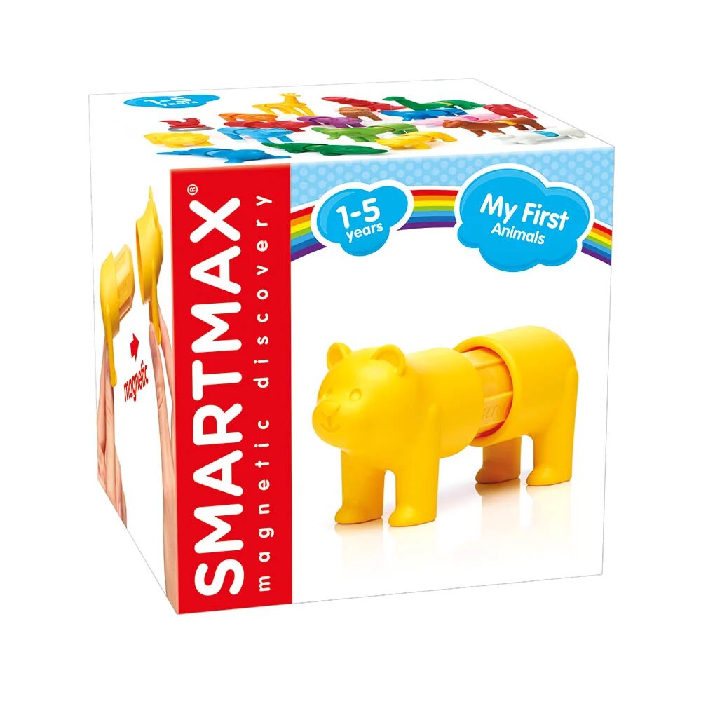 Smart Max Joc magnetic My First Safari Animals Ursul 3 piese