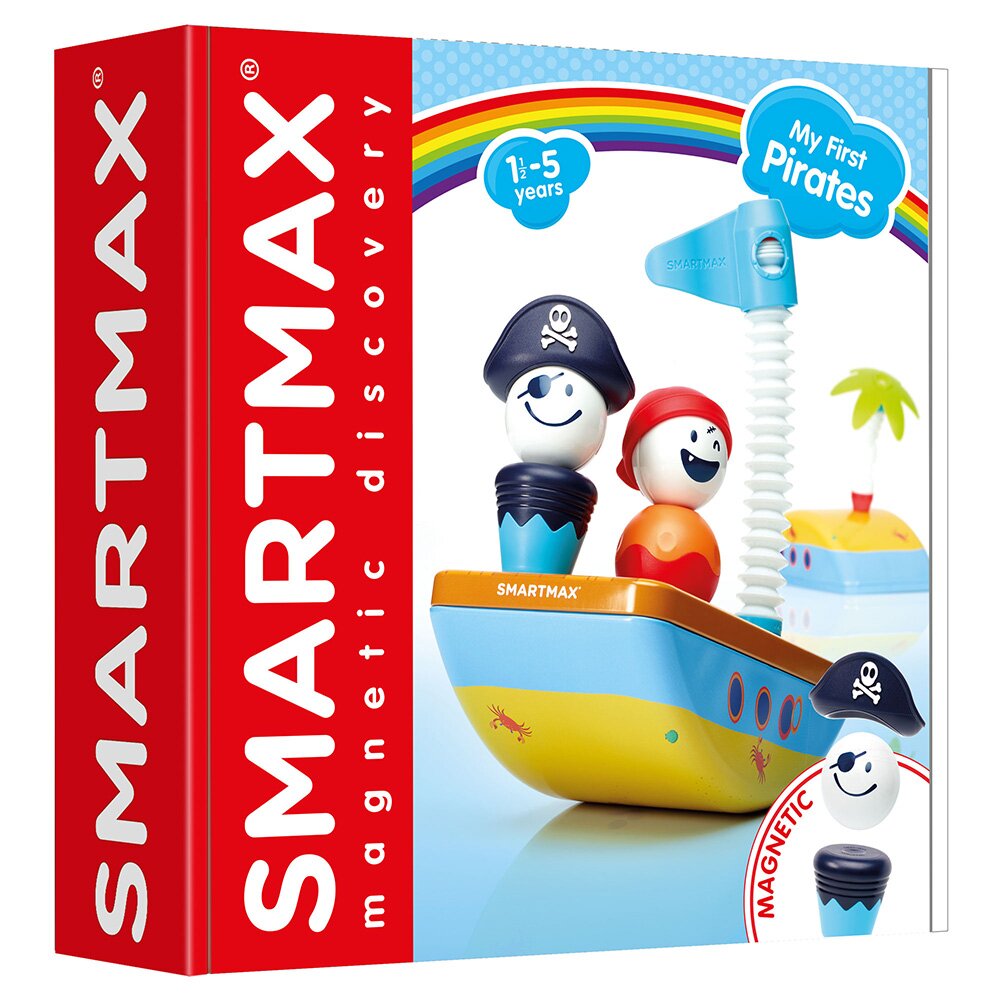 Smart Max Joc magnetic Primii mei pirati 10 piese