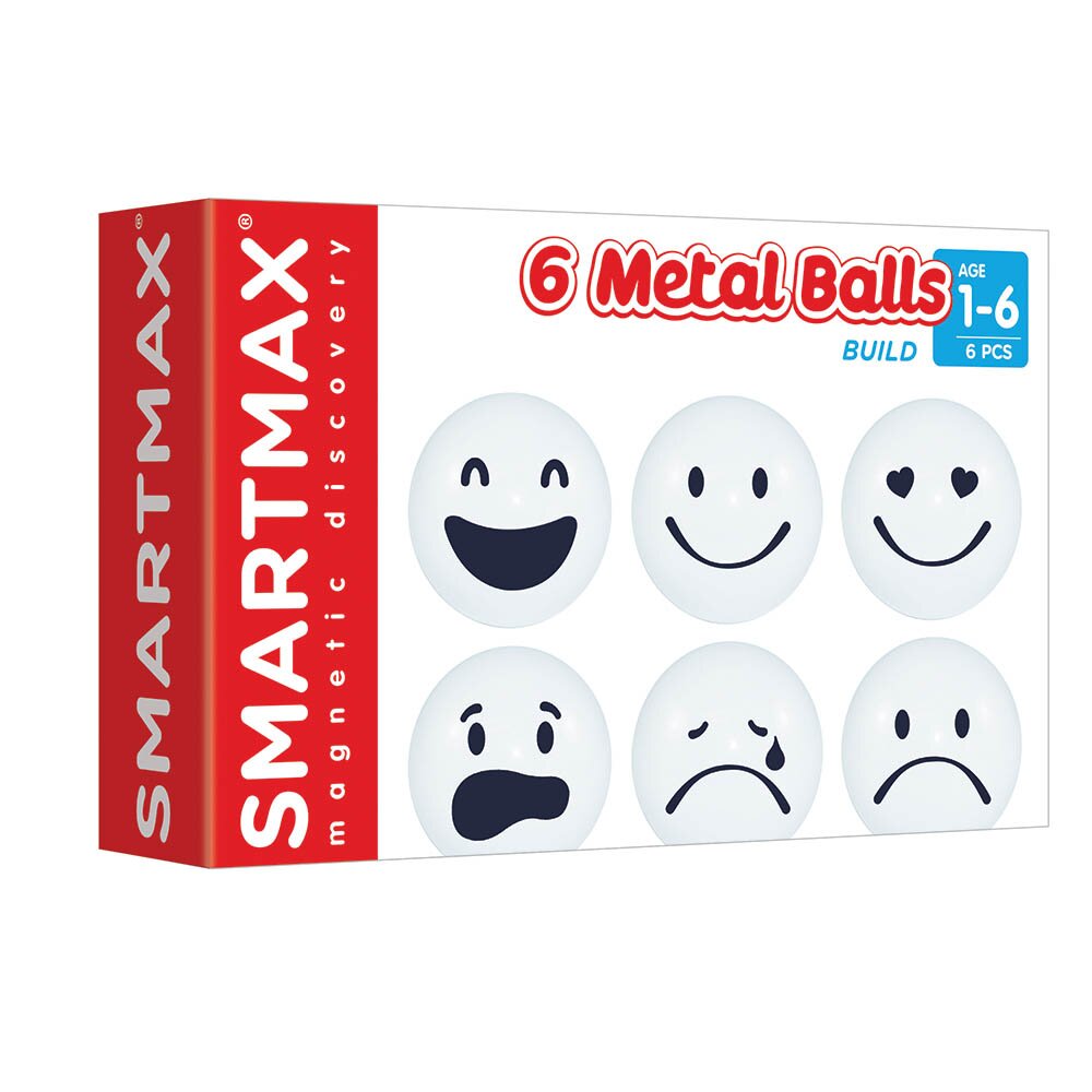 Smart Max Joc magnetic XT-Box 6 Bile Metalice
