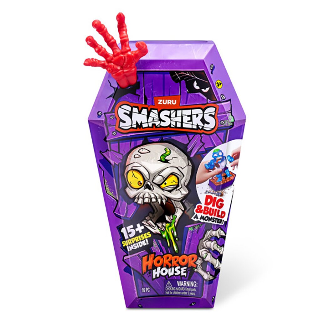 Smashers Set figurine si accesorii Horror House Medium Rosu S1