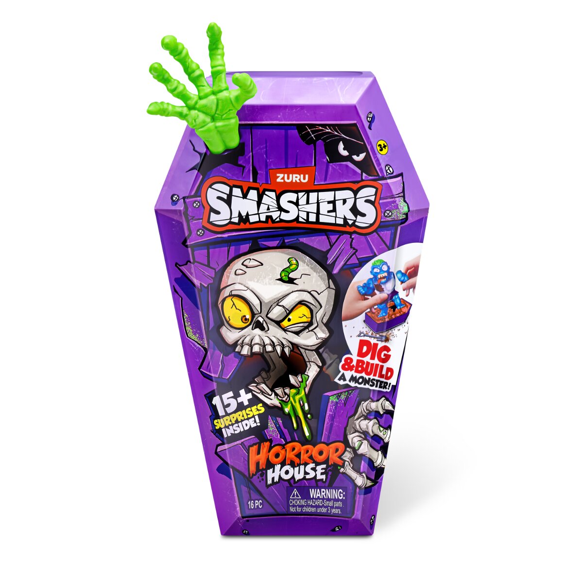 Smashers Set figurine si accesorii Horror House Medium Verde S1