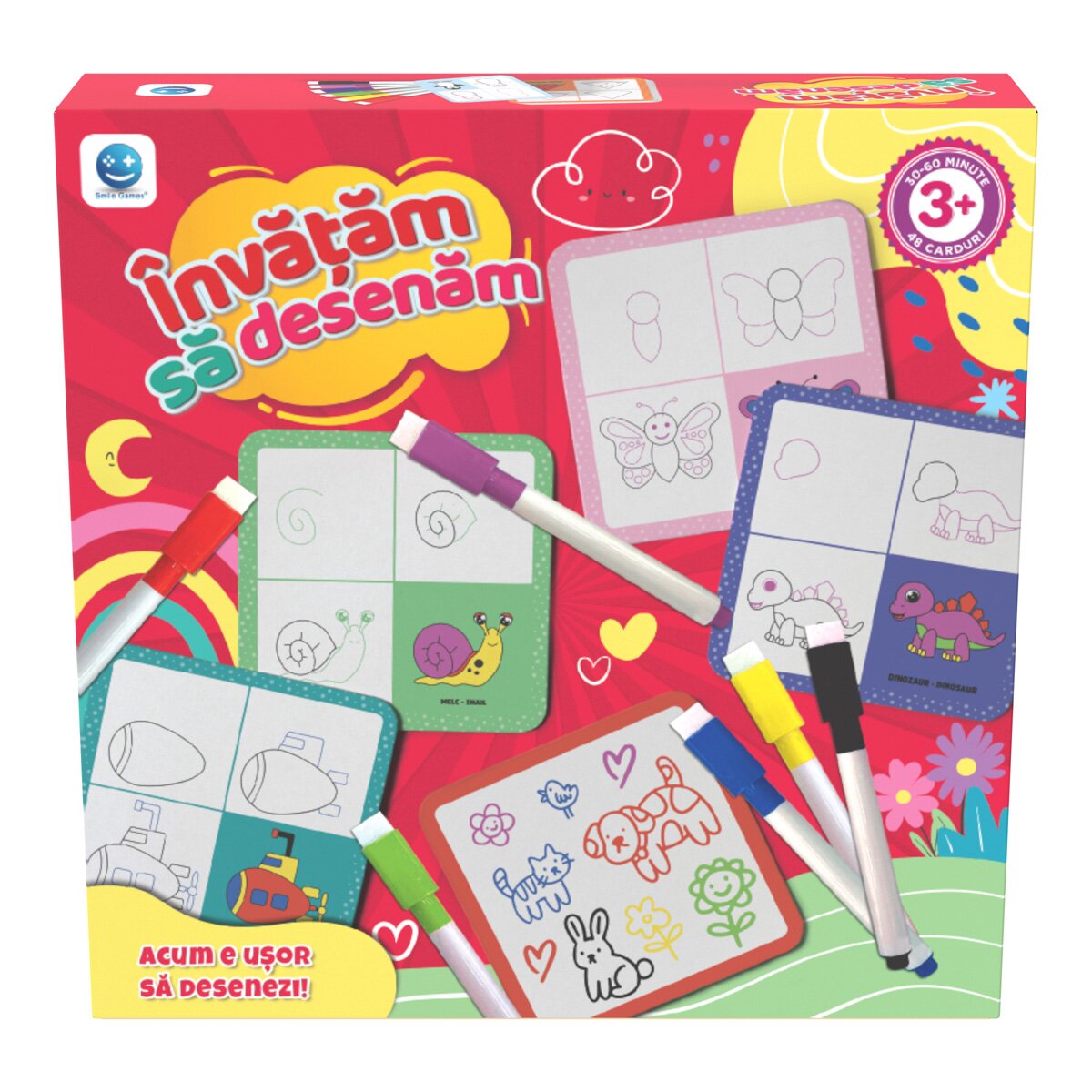 Smile Games Joc creativ Invatam sa desenam