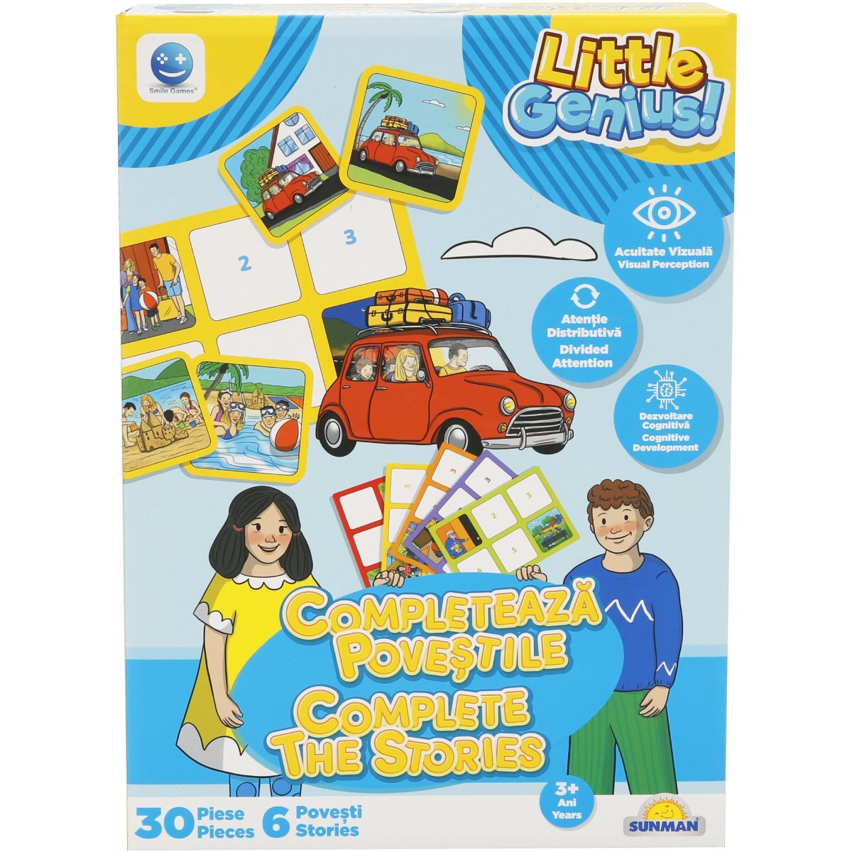 Smile Games Joc de memorie Completeaza povestile 30 piese
