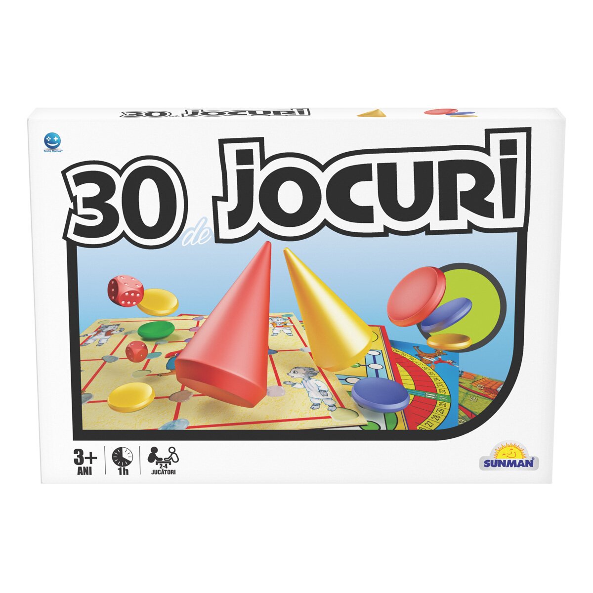 Smile Games Joc de societate 30 de jocuri intr-unul singur