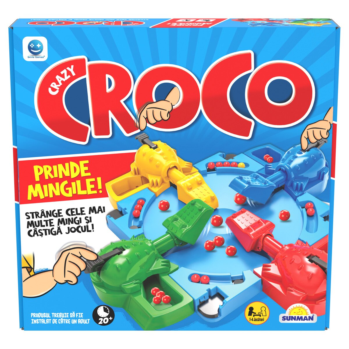 Smile Games Joc de societate Crazy Croco
